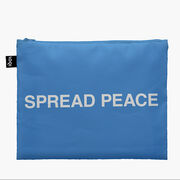 Yoko Ono Imagine Peace set of 3 zip pockets